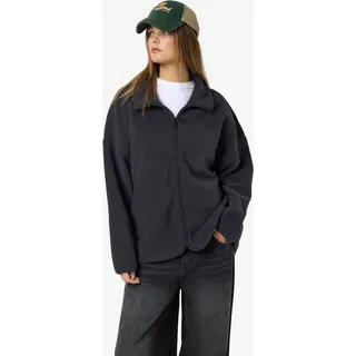 Noisy May Nmcozy L/S ZIP SWEATER JRS Obsidian, L EU - L