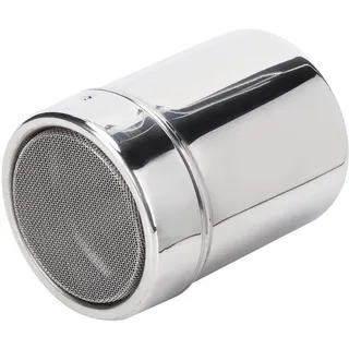 Edelstahl-Streuer, Puderzuckerstreuer Mit Frischhaltedeckel, Netzstreuer, Puderzucker, Edelstahl-Pulverstreuer Powder Shakers Mesh Shaker Kakaostreuer Streuer Mit Deckel Für Kaffee, Cappuccino