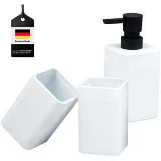 bremermann SAVONA Badaccessoire-Set Weiß