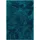Hochflorteppich 100 100 Blau/Petrol