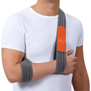 Matchu Sports Verstellbare Schulterbandage Armschlinge 1 St Grau