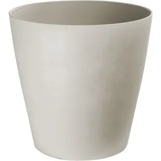 Runder Blumentopf - Garden Id - Swing Cone - Ø 42 - 40 L - H 41 Cm - Weißer Stein