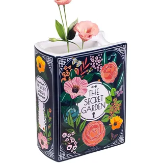 Book Vase, Keramik Buch Vasen, Bücherform Dekorative Vase, Buchvase Für Blumen, Niedliche Bücherregal Dekoration Aesthetic Room Decor Moderne Schicke Vase Für Heimdekoration Wohnzimmer