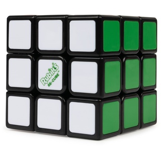 RUBIKS Cube Re-Cube 3X3 — Zauberwürfel-Puzzlespiel — 3x3-Puzzle, 100% recyceltes Farbabgleich — Klassisches Würfel-Problemlösen — Kinderspielzeug ab 8 Jahren