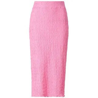 Rich & Royal Sommerrock Crinkled pencil skirt, sorbet pink XL