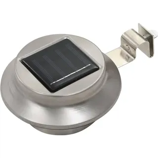 vidaXL Außenleuchte Edelstahl 15,3 cm 12er Set weiß