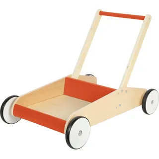 small foot Lauflernwagen, Mehrfarbig, Holz, Metall, Kunststoff, 62x46x41 cm, Hinterrad mit Gummierung, Spielzeug, Babyspielzeug, Lauflernwagen