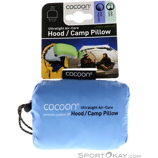 Cocoon Air-Core Hood 28x37cm Reisekissen-Hell-Blau-One Size