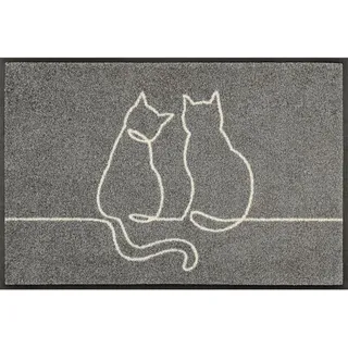Wash+Dry Lovetails 50 x 75 cm Grau