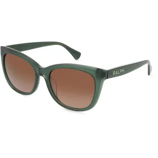 Ralph RA5324U Damen-Sonnenbrille Vollrand Quadratisch Acetat-Gestell, grün