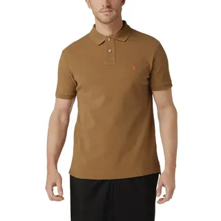 Polo Ralph Lauren Poloshirt Herren Polohemd Custom Slim Fit Pony Sofortige Authentifizierung über das Ralph Lauren-System möglich braun XS