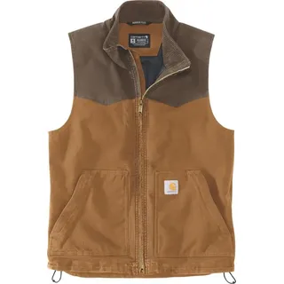 CARHARTT Montana Duck Vest 106433 - carhartt brown/coffee - L