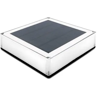 Crezuo Solar-led-mastleuchte, Helles Licht, Wasserdicht, Stabil Für Den Außenbereich, Garten, Drei Farbtemperaturen: 3000 K, 4000 K, 6000 K