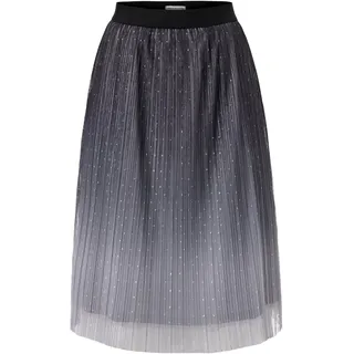 Tchibo - Plissierter Tüllrock mit Farbverlauf - Damen - Gr. 42 - silber/jacquard