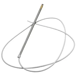 VHEUHZ Elektrische Antenne Mast Radio Zahnkabel kompatibel mit Mercedes Benz W124 A124 C124 S124 W126 W201 W202 W123 C123 190E 190D C107 R107 R129 A2018270001 1408270001