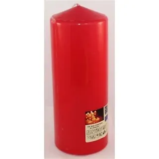 Idena Stumpenkerze 8 x 20 cm rot Stumpen Kerze Wachskerze Adventskerze