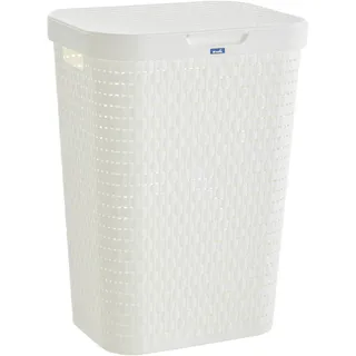 Rotho Wäschesammler Country 55 L weiß