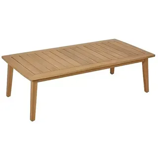Sunfun Paula Garten-Loungetisch  (L x B x H: 140 x 70 x 42 cm, Akazienholz, Braun)