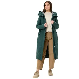 VAUDE Wintermantel Wo Coreway Coat CS Outdoormantel, Parka Langer, urbaner Wintermantel für Damen grün S (38)