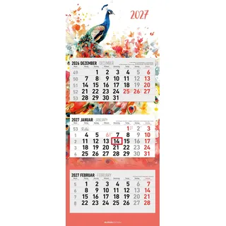 ALPHA EDITION GmbH & Co. KG 3-Monatskalender Design 2027