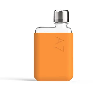 memobottle A7 Silikonhülle – Mandarine (Nur Hülle)