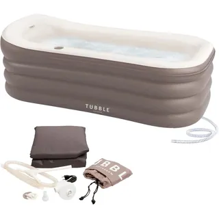 Tubble Royale Aufblasbare Badewanne 255L Indoor Outdoor Home Spa Eisbad