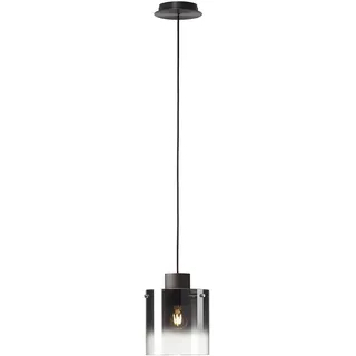 Brilliant Beth 1-flg. 20 cm zylinderförmig braun/rauchglas