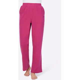 Dehnbund-Hose FEEL GOOD, Damen, Gr. 24/25, Kurzgrößen, pink (fuchsia), 95% Baumwolle, 5% Elasthan, unifarben, Hosen