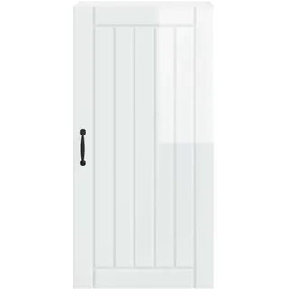 vidaXL Küchenschrank Hochglanz 50 x 31 x 100 cm Weiß