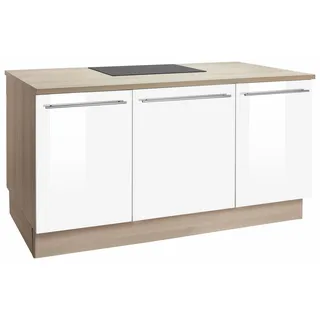 OPTIFIT Kochinsel Bern 160 x 95 cm weiß