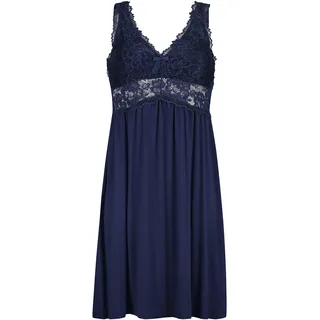 HUNKEMÖLLER Slipdress Nora Lace - Peacoat - XL - XL