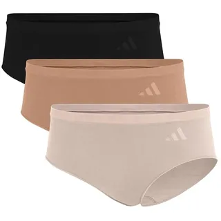 adidas Hipster 3 St. braun/schwarz/pink L