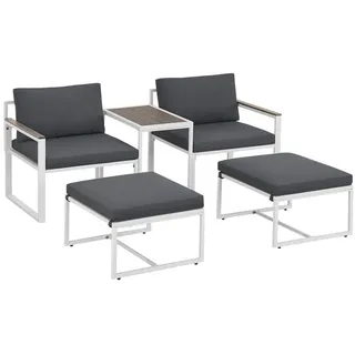Juskys  Bari Set 5-tlg. grau