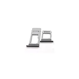 Für Samsung Galaxy A5 (2018) A530 A530F / A8 (2018) TRY SIM Kartenfach + Micro SD Slot SIM Adapter (Schwarz)