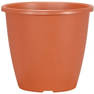 Geli Pflanzkübel Geli Pflanztopf terracotta Serie Nevada aus Kunststoff Ø 20 - 35 cm orange 20.5 cm