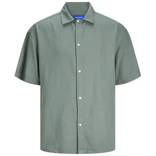 Jack & Jones Businesshemd JORFARO LINEN OVERSIZED SHIRT SS SN M