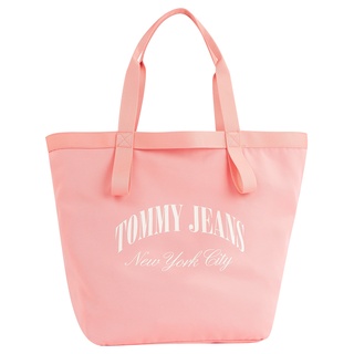 Shopper TOMMY JEANS "TJW HOT SUMMER TOTE" Gr. B/H/T: 33 cm x 40 cm x 21 cm, rosa (tickled pink) Damen Taschen Handtaschen