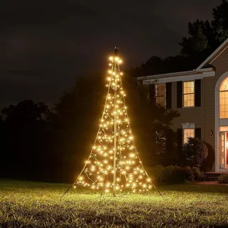 LED Weihnachtsbaum Weihnachts Beleuchtung Lichterbaum Fairybell Ø 1m x 2m Deko