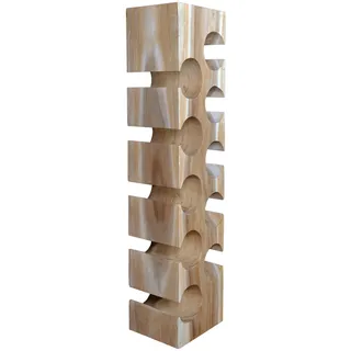 SIT Möbel Weinregal 18 x 21 x 87 cm Beige