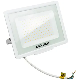 LUXULA Außenstrahler LED 100 W 10000 lm IP65 weiß