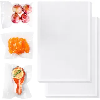 70 Beutel Vakuumierbeutel 20x30cm Vakumierbeutel Vacuum Sealer Bags Vakuumbeutel Lebensmittel Vakuumierfolien Folienbeutel für Vakuumiergerät Vacuum Bags Vakuumierer Beutel Geeignet für Vakuumiergerät
