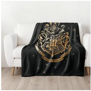 MTOnlinehandel Kuscheldecke 150 x 200 cm Schwarz/Bronze
