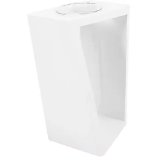 BESPORTBLE Glasvase Reagenzgläser für Pflanzen selbstbewässernde Töpfe für Zimmerpflanzen hydroponic vase hydroponische vase Tischausbreitungsstation Reagenzglas-Pflanzenhalter Holz Weiß