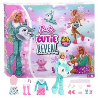 Barbie Cutie Reveal Adventskalender 2023 HJX76
