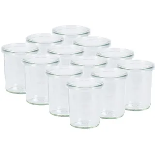 28er Set Weck Gläser 160 ml inkl 28 Frischhaltedeckel & 28 Glasdeckel Einmachgläser Sturzgläser Weckgläser Dessergläser