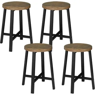 Woltu Esszimmerstuhl (Set, 4 St), 100kg belastbar beige