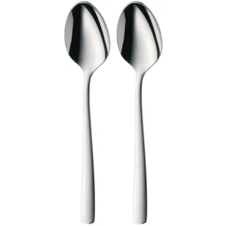 WMF Kaffeelöffel 2er Set BOSTON, L 13,2 cm - Cromargan Edelstahl 18/10 - poliert - 2er Set