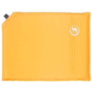 Selbstaufblasendes Sitzkissen Aufblasbare Pads Tragbare Leichte Luftmatte für Reisen Picknick Stadien Auto und Flugzeuge (Gelb)