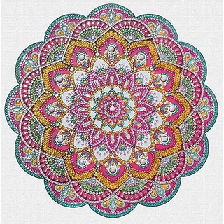 Ursus Diamond Painting "Mandala pink"