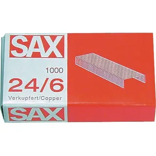 Sax Heftklammern 24/6, 1.000 St.